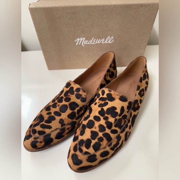 Madewell Shoes - Madewell Leopard Loafer, The Frances Loafer Women’s Size 8